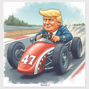 Donald Trump, car racing champion