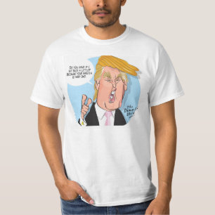 Donald Trump Cartoon Tshirt with quote