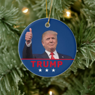 Donald Trump  Ceramic Ornament