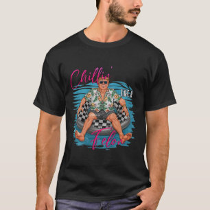 Donald Trump Chillin' Like A Felon Summer 2024 1  T-Shirt