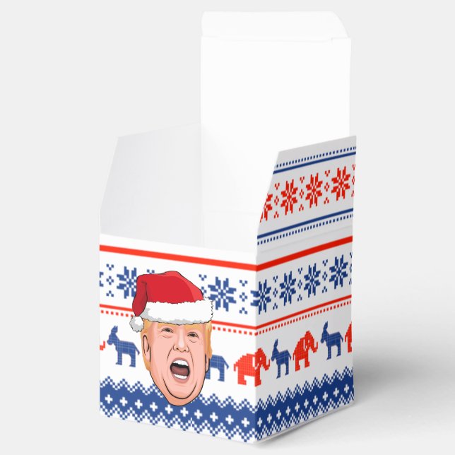 DONALD TRUMP Christmas Favour Box (Opened)