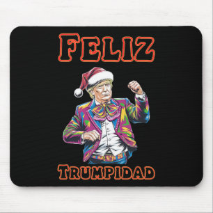 Donald Trump Christmas Feliz Trumpidad 1  Mouse Pad
