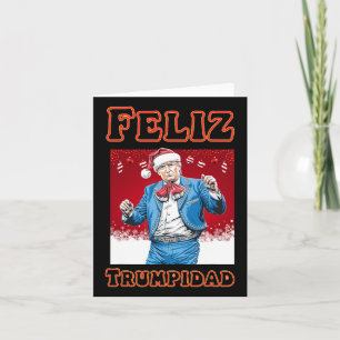 Donald Trump Christmas Feliz Trumpidad  Card