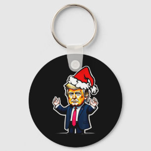 Donald Trump Christmas For Dads And Women Christma Key Ring