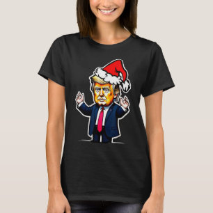 Donald Trump Christmas For Dads And Women Christma T-Shirt