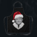 Donald Trump Christmas Funny Santa Hat Gift  Apron<br><div class="desc">Donald Trump Christmas Funny Santa Hat Gift</div>
