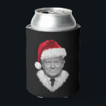 Donald Trump Christmas Funny Santa Hat Gift  Can Cooler<br><div class="desc">Donald Trump Christmas Funny Santa Hat Gift</div>