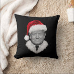 Donald Trump Christmas Funny Santa Hat Gift  Cushion<br><div class="desc">Donald Trump Christmas Funny Santa Hat Gift</div>