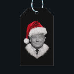 Donald Trump Christmas Funny Santa Hat Gift  Gift Tags<br><div class="desc">Donald Trump Christmas Funny Santa Hat Gift</div>