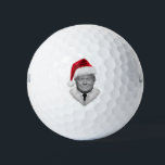 Donald Trump Christmas Funny Santa Hat Gift  Golf Balls<br><div class="desc">Donald Trump Christmas Funny Santa Hat Gift</div>