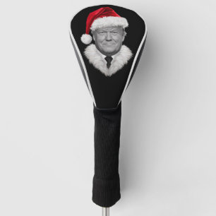Donald Trump Christmas Funny Santa Hat Gift  Golf Head Cover