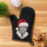 Donald Trump Christmas Funny Santa Hat Gift  Oven Mitt<br><div class="desc">Donald Trump Christmas Funny Santa Hat Gift</div>