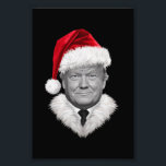 Donald Trump Christmas Funny Santa Hat Gift  Photo Print<br><div class="desc">Donald Trump Christmas Funny Santa Hat Gift</div>