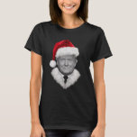 Donald Trump Christmas Funny Santa Hat Gift  T-Shirt<br><div class="desc">Donald Trump Christmas Funny Santa Hat Gift</div>