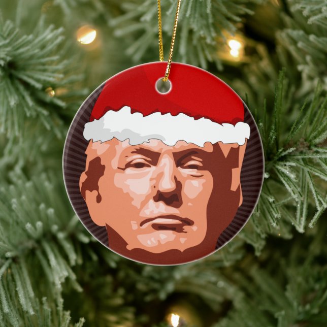DONALD TRUMP CHRISTMAS ORNAMENT (Tree)