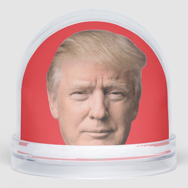 DONALD TRUMP CHRISTMAS SNOW GLOBE (Front)