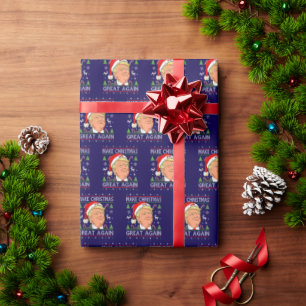 Donald Trump Christmas Wrapping Paper