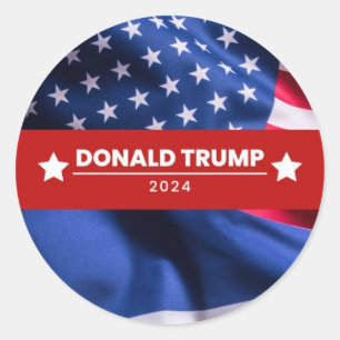 Donald Trump Classic Round Sticker