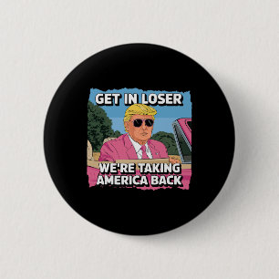 Donald Trump Cleanup Republican Trump Supporter 13 6 Cm Round Badge