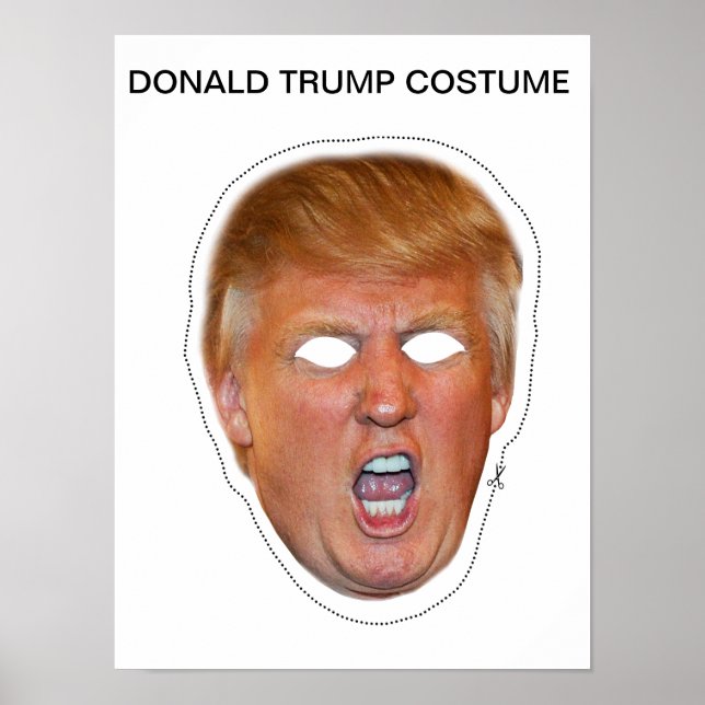Donald Trump Costume Poster (Front)