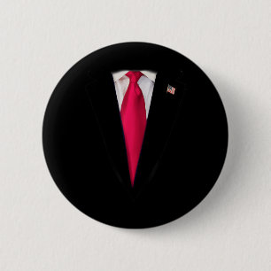 Donald Trump Costume Trump Halloween Costume Wigs  6 Cm Round Badge