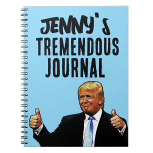 DONALD TRUMP CUSTOM JOURNAL CUSTOM