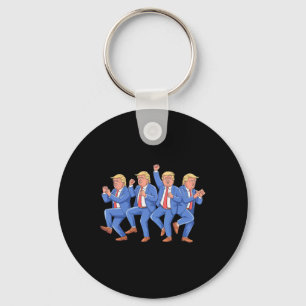 Donald Trump Dance 4th Of July Trump 2025 Key Ring