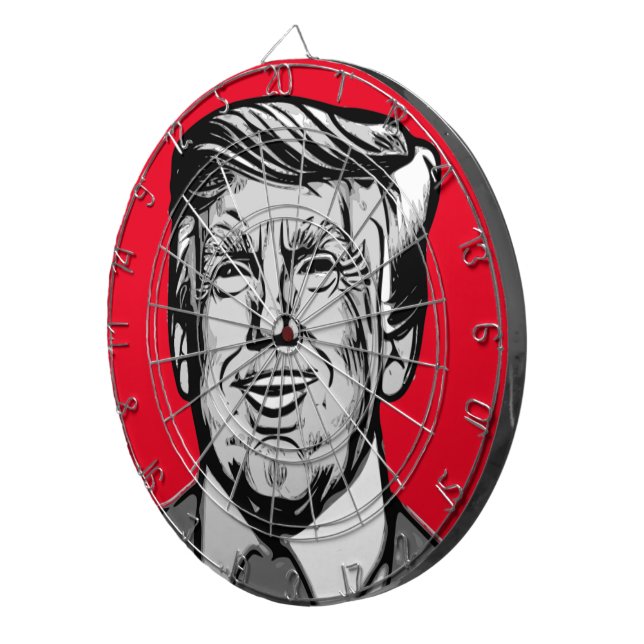 DONALD TRUMP  DARTBOARD (Front Right)