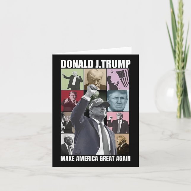 Donald Trump Era Official 2024 Official Donald Tru Card (Front)