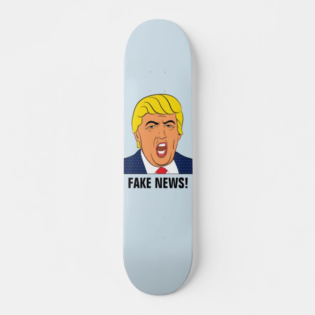 DONALD TRUMP "FAKE NEWS!" SKATEBOARDS (Front)