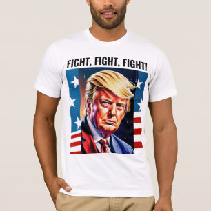 DONALD TRUMP, FIGHT! 2024 T-SHIRTS