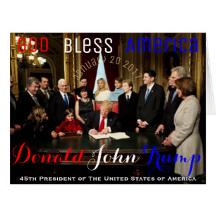Donald Trump First Day as President of the USA