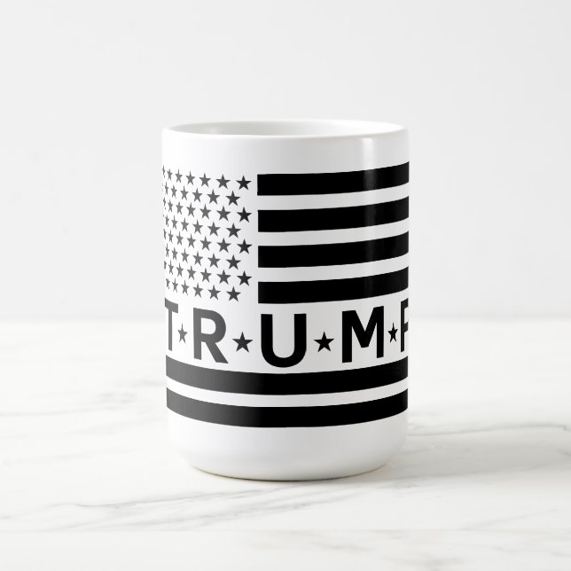 Donald Trump Flag 2024 Take America Back  Coffee Mug (Center)