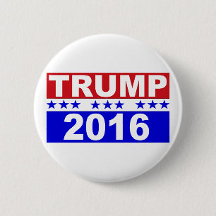 Donald Trump For President 2016 6 Cm Round Badge
