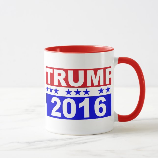Donald Trump For President 2016 Mug (Right)
