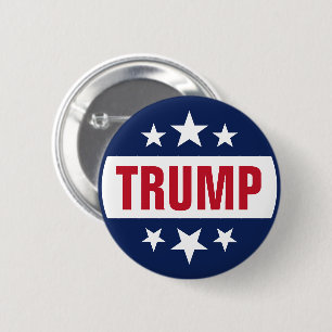 Donald Trump for President 2024  6 Cm Round Badge