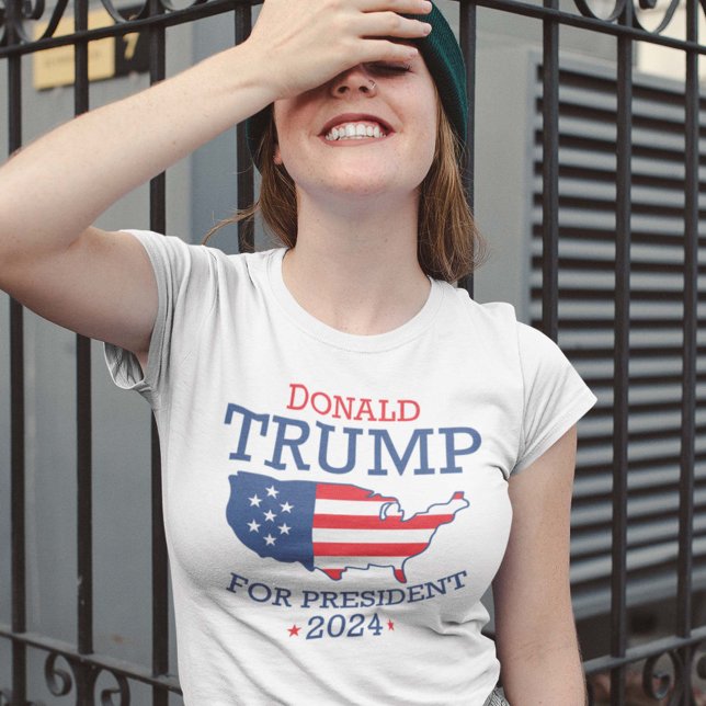 Donald Trump For President 2024 T-Shirt (Creator Uploaded)