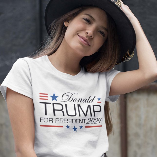 Donald Trump For President 2024 T-Shirt (Creator Uploaded)