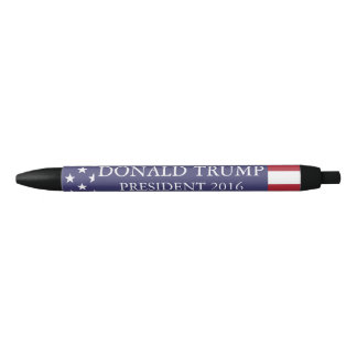 Donald Trump For President Black Ink Pen