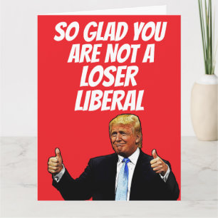 DONALD TRUMP FUNNY BIG BIRTHDAY CARDS CARD