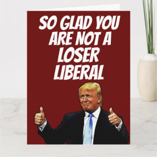 DONALD TRUMP FUNNY BIG BIRTHDAY CARDS CARD