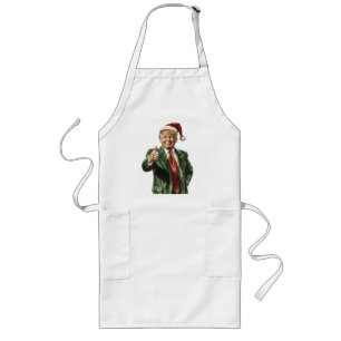 Donald Trump Funny Christmas Cooking Apron