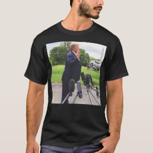 Donald Trump Funny Stance Photo T-Shirt