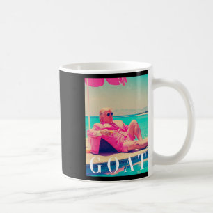 Donald Trump Goat Funny Artwork Art Meme Retro  Coffee Mug