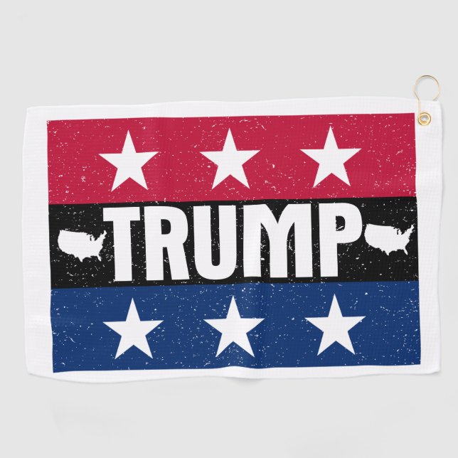 Donald Trump Golf Towel (Horizontal)