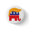 Donald Trump GOP Elephant Hair