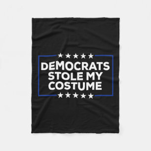 Donald Trump Halloween Costume  Fleece Blanket