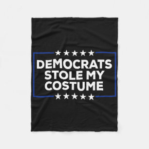 Donald Trump Halloween Costume Fleece Blanket