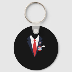 Donald Trump Halloween Costume Funny Kids Suit  Key Ring