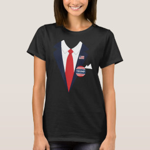 Donald Trump Halloween Costume Funny Kids Suit T-Shirt